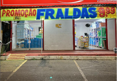 Atacadão das fraldas...